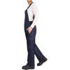 imageHISEA Womens Snow Bib Overalls Snowsuit Ski Pants Waterproof Insulated Skiing Pants Women Dark Blue
