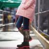 imageHISEA Womens Neoprene Tall Rain Boots Waterproof Garden Boots Wellington Rubber BootsCamo