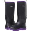 imageHISEA Womens Rain Boots Knee High Rubber Boots Waterproof Insulated Neoprene Mud Boots AntiSlip Outdoor Work Boots for Hunting Gardening Farming Yard Working Size 611Purple