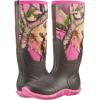 imageHISEA Womens Rain Boots Knee High Rubber Boots Waterproof Insulated Neoprene Mud Boots AntiSlip Outdoor Work Boots for Hunting Gardening Farming Yard Working Size 611Pink Camo