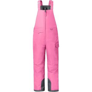 imageHISEA Kids Insulated Bibs Snow Bib Overalls Winter Warm Ski Bibs for Girls and Boys Ski Pants Water Resistant Skiing Bibs Pink