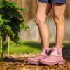 imageHISEA Womens Duck Chelsea Rain Boots Waterproof Short Garden Boot Outdoor Mud BootsHawthorn Red