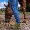 imageHISEA Womens Duck Chelsea Rain Boots Waterproof Short Garden Boot Outdoor Mud BootsOlive Green