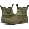 imageHISEA Womens Duck Chelsea Rain Boots Waterproof Short Garden Boot Outdoor Mud BootsOlive Green