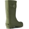 imageHISEA Womens Mid Calf Rubber Rain Boots Waterproof Wellington Garden BootsOlive Green