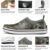 imageHISEA Mens Deck Rain Shoes Waterproof Rain Boots Neoprene Mud Garden Shoes for Lawn Care Gardening FarmingCamo