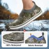 imageHISEA Mens Deck Rain Shoes Waterproof Rain Boots Neoprene Mud Garden Shoes for Lawn Care Gardening FarmingCamo