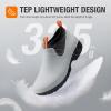 imageHISEA Womens Ankle Rain Boots Waterproof Rubber Garden Shoes OutdoorGrey