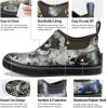 imageHISEA Mens Deck Boots Waterproof Ankle Rain Boots Neoprene Saltwater Fishing Boot OutdoorCamo