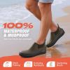 imageHISEA Mens Deck Boots Waterproof Ankle Rain Boots Neoprene Saltwater Fishing Boot OutdoorGreen