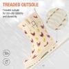 imageHISEA Rubber Rain Boots for Women Waterproof Garden Mud BootsChickens Yellow