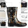 imageHISEA Rubber Rain Boots for Women Waterproof Garden Mud BootsDark Garden