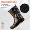 imageHISEA Rubber Rain Boots for Women Waterproof Garden Mud BootsDark Garden
