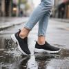 imageHISEA Womens Ankle Rain Shoes Neoprene Waterproof Garden Shoes for Women Fashion Walking ShoeBlack