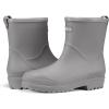 imageHISEA Womens Rubber Rain Boots Waterproof Short Chelsea Boots for Garden Outdoor