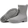 imageHISEA Womens Rubber Rain Boots Waterproof Short Chelsea Boots for Garden Outdoor