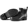 imageHISEA Womens Short Rubber Rain Boots Waterproof Chelsea Garden Boots for Ladies with Comfort Insole Stylish Ankle Rain Shoes Outdoor Work Booties