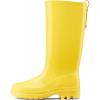 imageHISEA Rain Boots for Women Waterproof Garden Boots Knee High Rain Shoes with Comfort Insole NonSlip Seamless Tall Rain BootsYellow