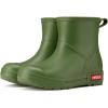 imageHISEA Womens Short Chelsea Boots Ankle Rubber Rain Boots for Garden WaterproofLight Green