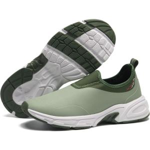 imageHISEA Womens Ankle Rain Shoes Neoprene Waterproof Garden Shoes for Women Fashion Walking ShoeGreen