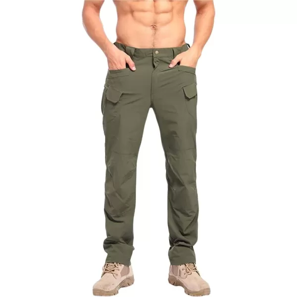 CHARTOU Men Quick Dry Hiking Pants Sweatpants Lightweight Waterproof Joggers with Pockets Outdoor Stretch