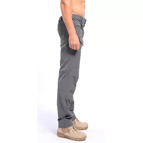 CHARTOU Men Quick Dry Hiking Pants Sweatpants Lightweight Waterproof Joggers with Pockets Outdoor Stretch