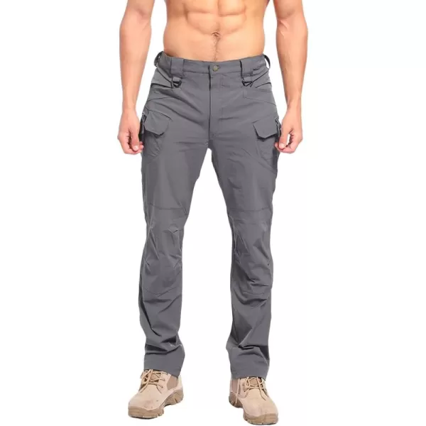 CHARTOU Men Quick Dry Hiking Pants Sweatpants Lightweight Waterproof Joggers with Pockets Outdoor Stretch