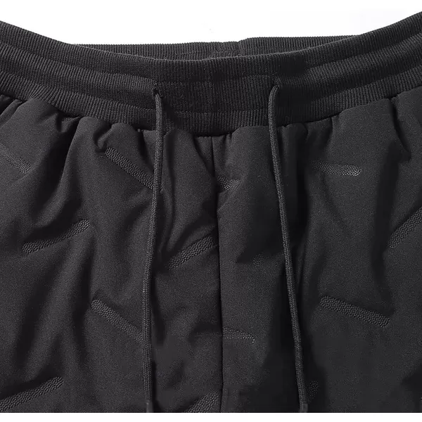CHARTOU Men Thermal Sherpa Fleece Lined Pants Work Jogger Sweatpants Casual Warm Winter Solid Pants Outdoor