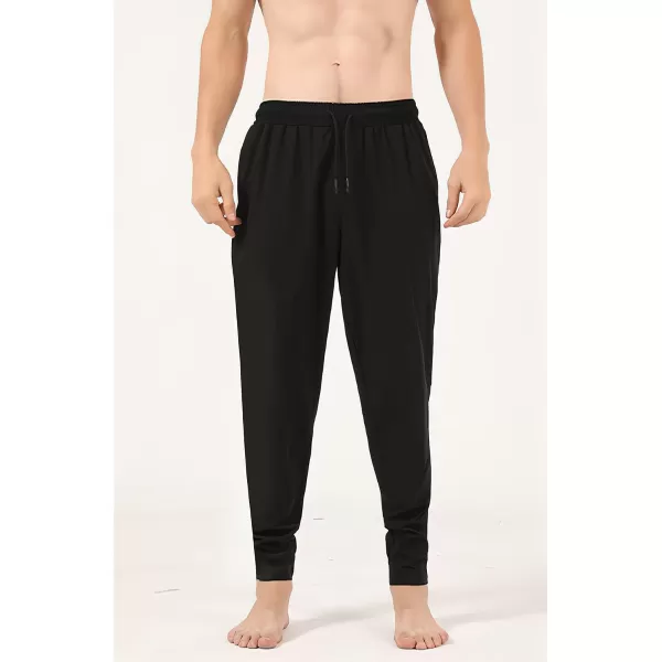 CHARTOU Men's Casual Stretchy Drawstring Waist Athletic Quick Dry Durable Fitness Jogger Pants