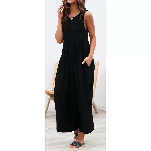 CHARTOU Women's Casual Sleeveless Wide Leg Pant Jumpsuit Backless Ruffle Beach Palazzo Tank Romper