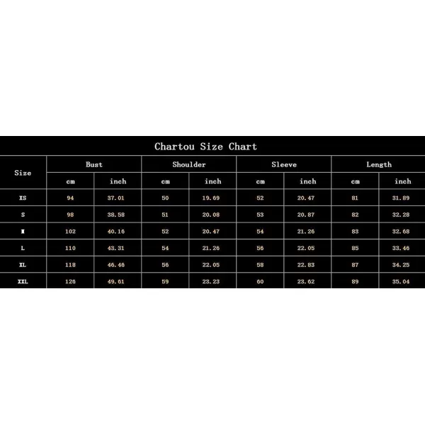 CHARTOU Women's Casual Spread Collar Button Down Long Sleeve Short Midi Denim Shirt