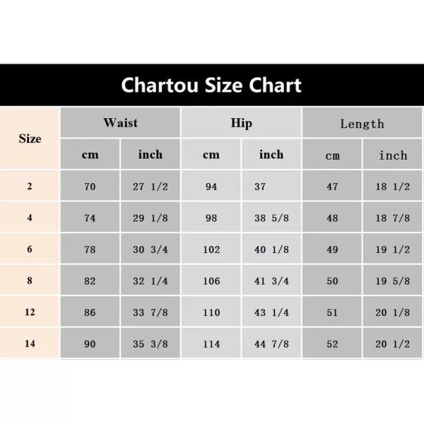 CHARTOU Women's Classic Fit High Waist Dip Dye Gradient Denim Jean Pencil Short Skirt