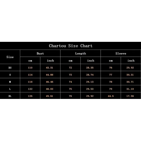 CHARTOU Women's Lightweight Loose Fit Lapel Collar Lantern Long Sleeve Plaid Shirt Tops