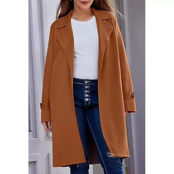 CHARTOU Women's Long Sweater Blazer Jacket Lightweight 1 Button Warm Knit Fall Winter Coat