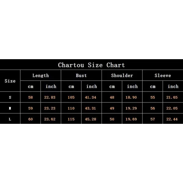 CHARTOU Women's Loose Crewneck Color Block Plaid Knit Sweater Knitwear Pullover Top