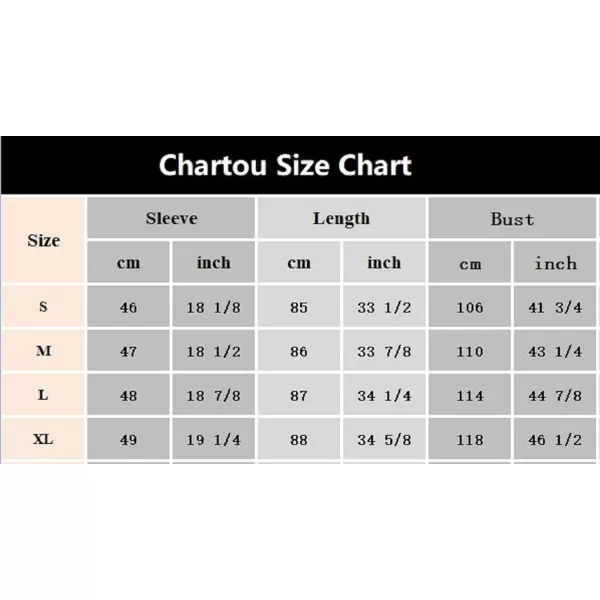 CHARTOU Women's Loose Fit Spread Collar Lantern Sleeve Frayed Denim Blouse Dress