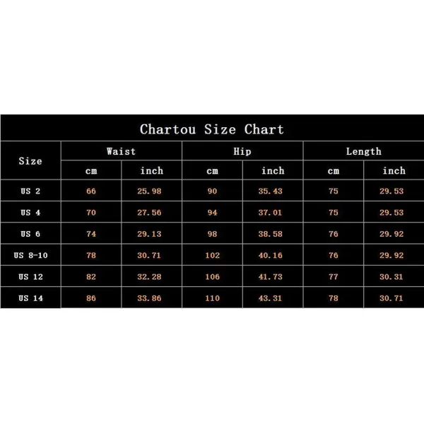 CHARTOU Women's Slim Fit Vintage Hipster Frayed Tassel Distressed Midi Denim Skirt )