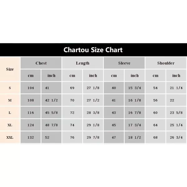 CHARTOU Women's Winter Hoodies Oversized Chunky Knit Cardigan Sweater Outwear