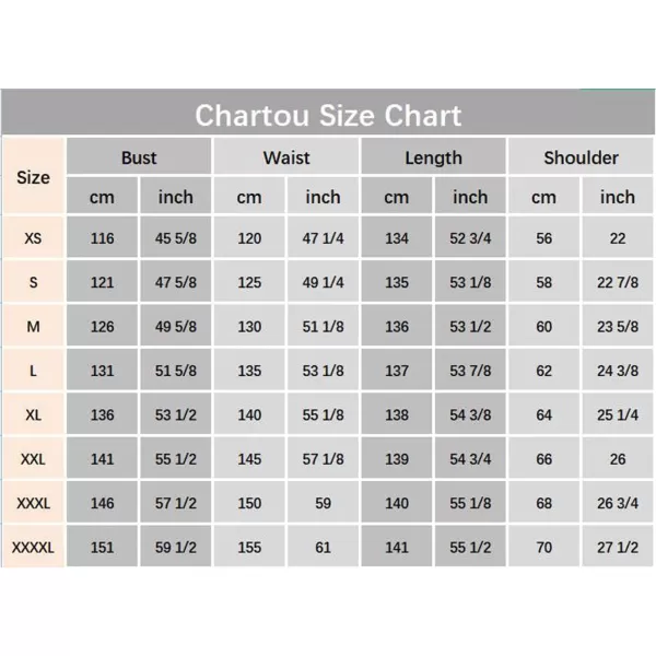 CHARTOU Women Long Sleeve Maxi Dress Ruffle Flowy Shirt Dress Oversize Tunic Dress A Line Beach Plus Size