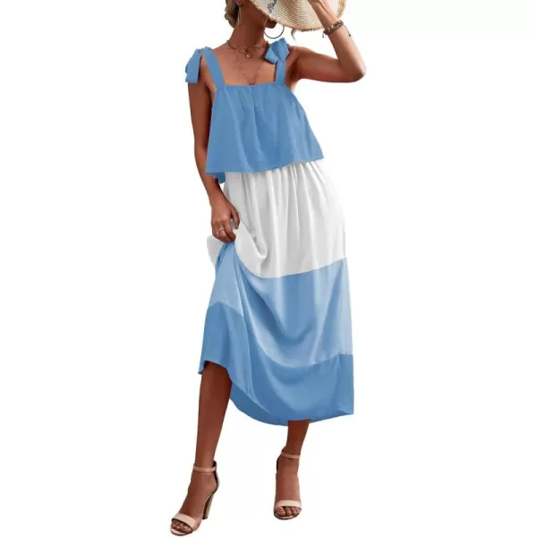 Light Blue / White