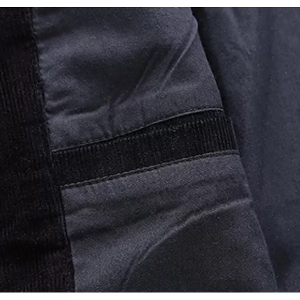 CHARTOU Men's Vintage Button-Front Slim Fit Corduroy Denim Jacket