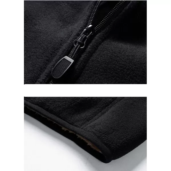 CHARTOU Men's Winter Stand Collar Sherpa-Lined Sleeveless Zip-Up Vest Jacket