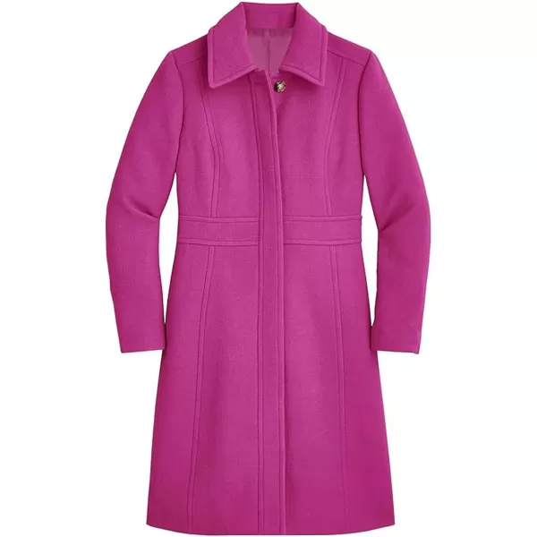 CHARTOU Women Wool Blend Pea Coat Jacket Winter Single Breasted Woolen Turndown Trench Coat Peacoat Overcoat