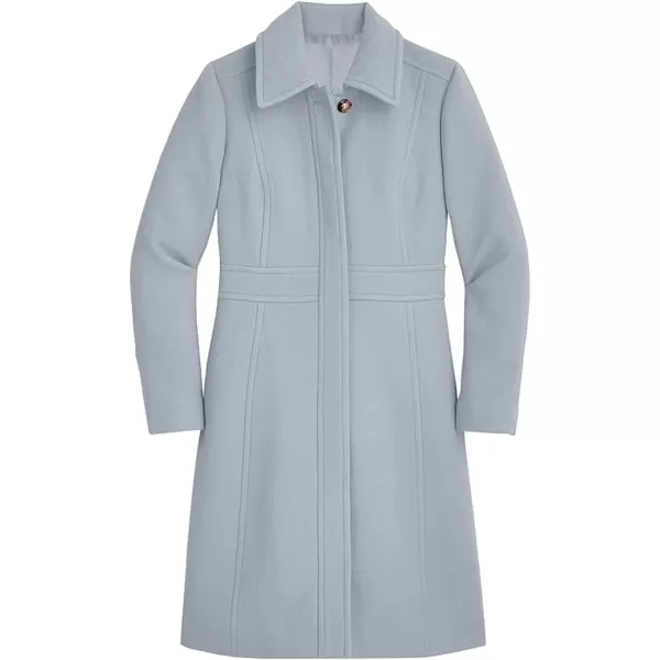 CHARTOU Women Wool Blend Pea Coat Jacket Winter Single Breasted Woolen Turndown Trench Coat Peacoat Overcoat
