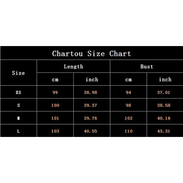 CHARTOU Women's Slim Notched Collar Double Breasted Trench Coat Windbreaker with Belt