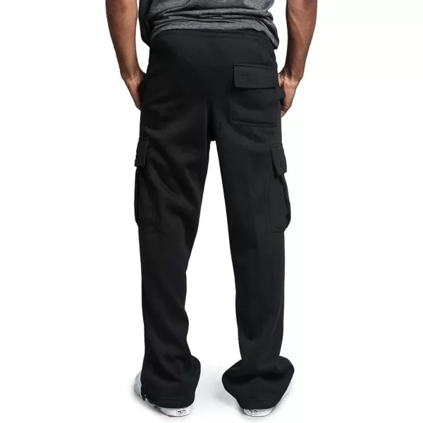 CHARTOU Men Casual Straight Leg Elastic Waist Lounge Pants Cargo Sweatpants with Pockets Drawstring