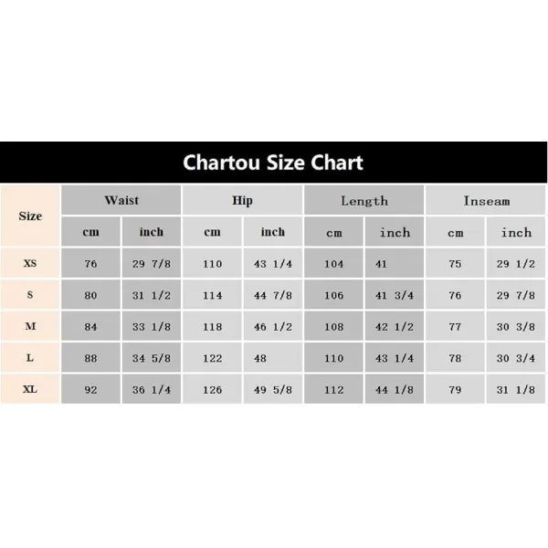 CHARTOU Men's Elastic Mid-Rise Straight Leg Multi-Pocket Cargo Work Pants