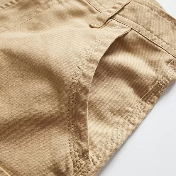 CHARTOU Men's Regular Fit Twill Cargo Shorts Outdoor Work Camo Multi-Pocket Shorts