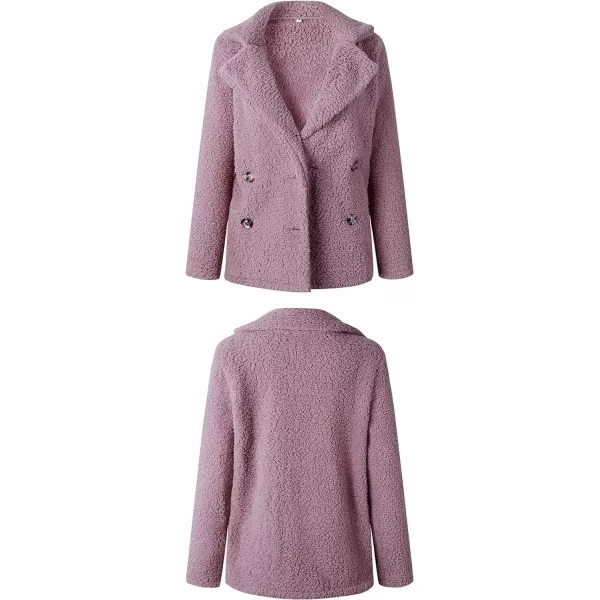 CHARTOU Women Oversized Fluffy Sherpa Fleece Jacket Teddy Bear Coat Winter Warm Faux Shearling Overcoat