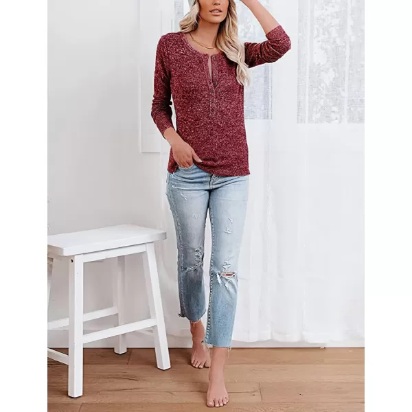 CHARTOU Women's Lightweight Knitwear Jersey Solid Crewneck Long Sleeve Slim Sweater Pullover